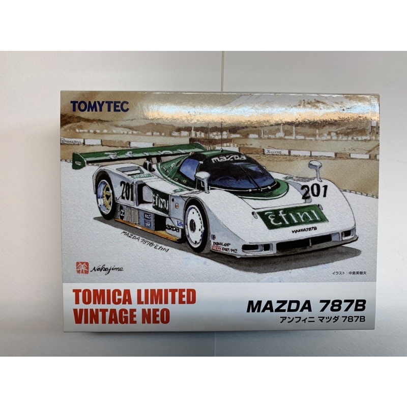 (現貨)Tomica Tomytec TLV Mazda 787B，車身#201，附完整配件