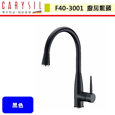 珂瑞Carysil--F40-3001--單把廚房龍頭--本商品不含安裝