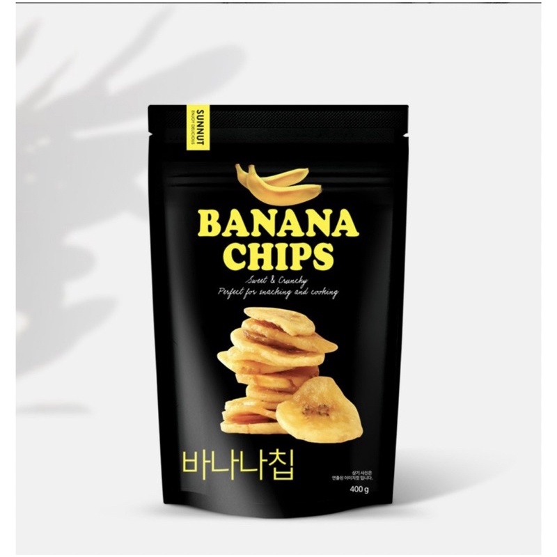 韓國   香蕉片餅乾