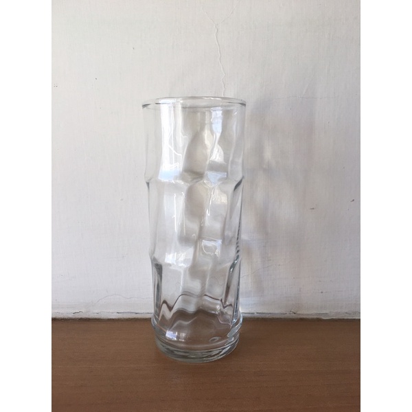 （二手）直筒玻璃杯果汁杯早餐牛奶杯啤酒杯#水杯#玻璃