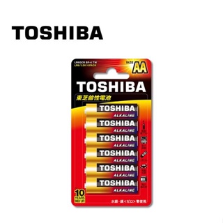 TOSHIBA 東芝 鹼性電池 3號 AA 4號 AAA 10入