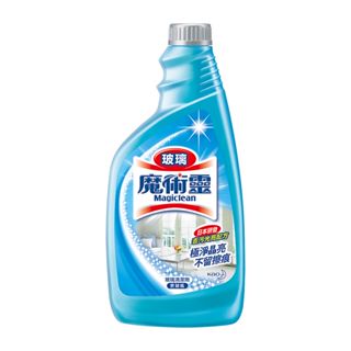 魔術靈 玻璃清潔劑經濟瓶500mlx2【家樂福】