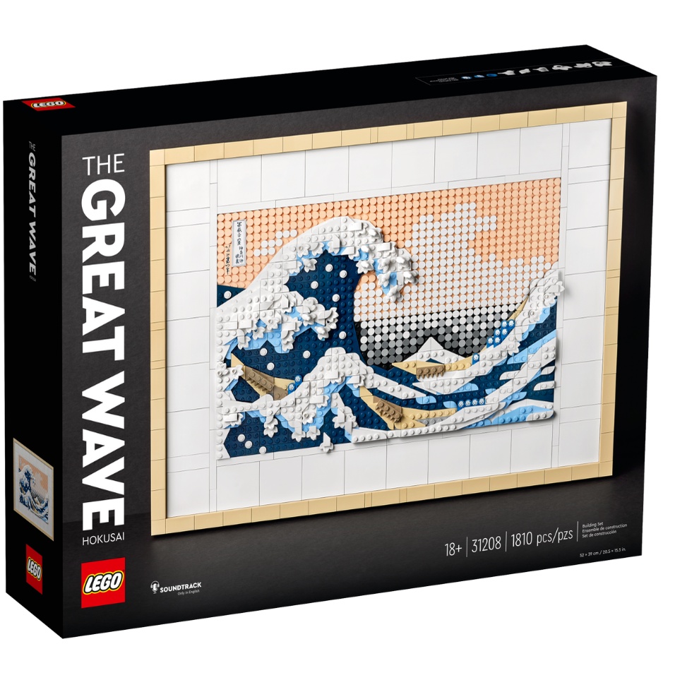 樂高 31208 葛飾北齋 神奈川沖浪裏 LEGO Hokusai – The Great Wave *80