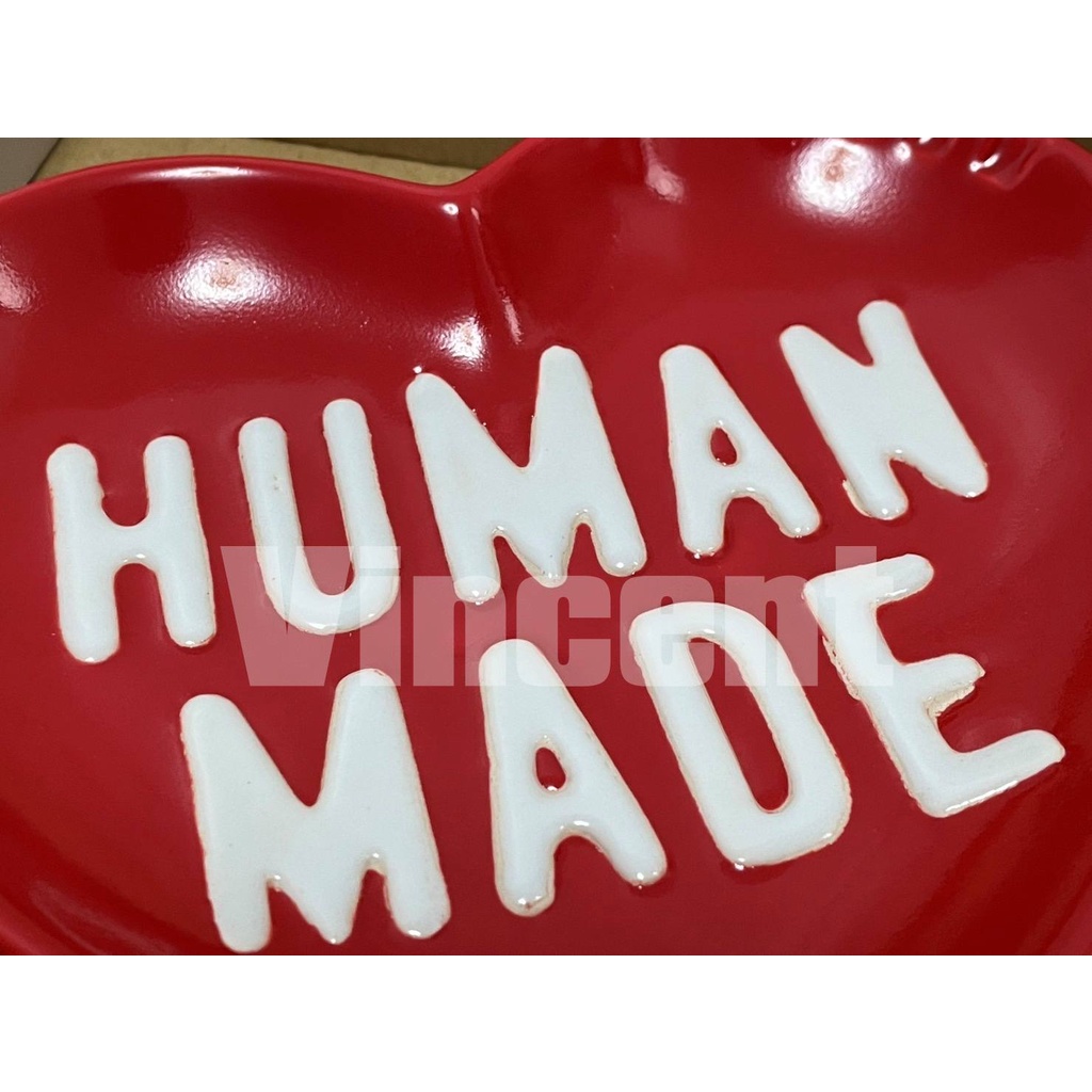 全新現貨HUMAN MADE HEART CERAMICS TRAY 紅色愛心瓷盤| 蝦皮購物