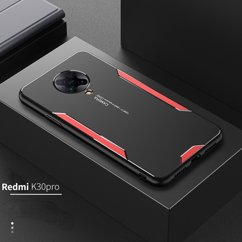 XIAOMI REDMI 適用於小米紅米 K20 Pro K30 K40 K50 Pro K40S 手機殼手機金屬後蓋防