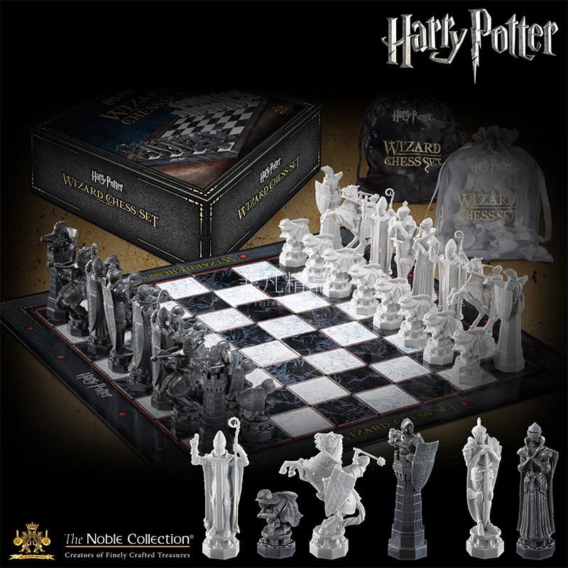 新款✧۞Harry Potter Wizard Chess Set 哈利波特 西洋棋 古靈閣 跳棋