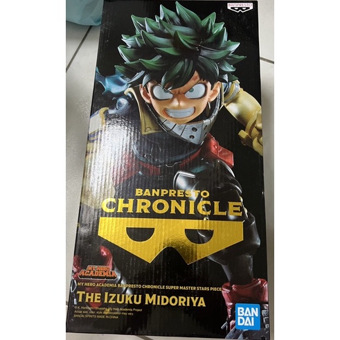 正版 現貨 我的英雄學院 CHRONICLE SMSP 綠谷出久 公仔 BANPRESTO 海外限定 我英 綠谷