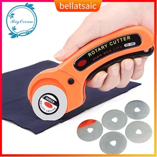 45mm Rotary Cutter Sewing with 5PCS 45mm Blades Round Cloth