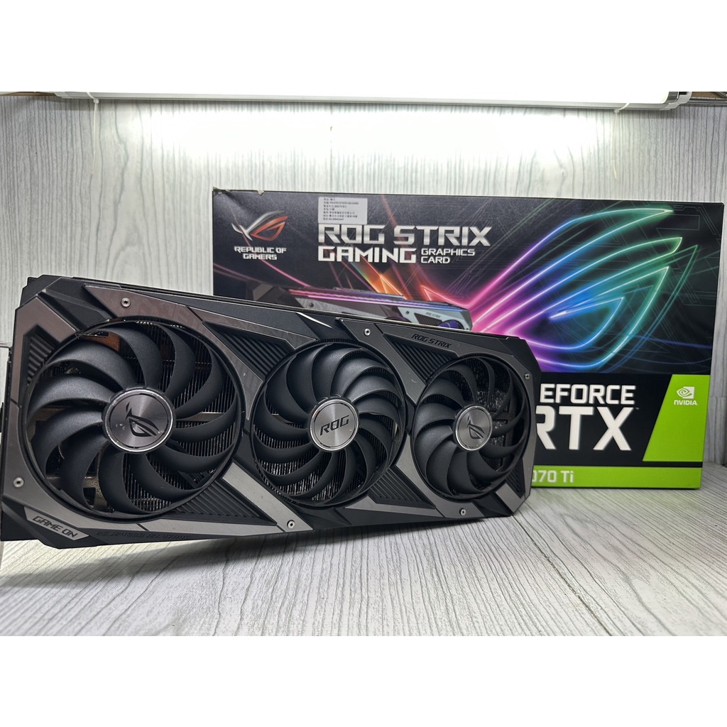 【JYF】ASUS ROG STRIX RTX3070Ti O8G GAMING