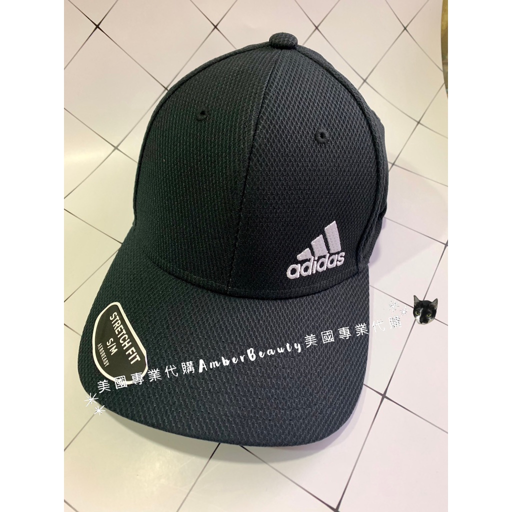 【美國直購正品】Adidas 愛迪達 側標誌 透氣 基本款 機能帽 吸濕排汗 運動帽  帽子 老帽 電繡 父親節