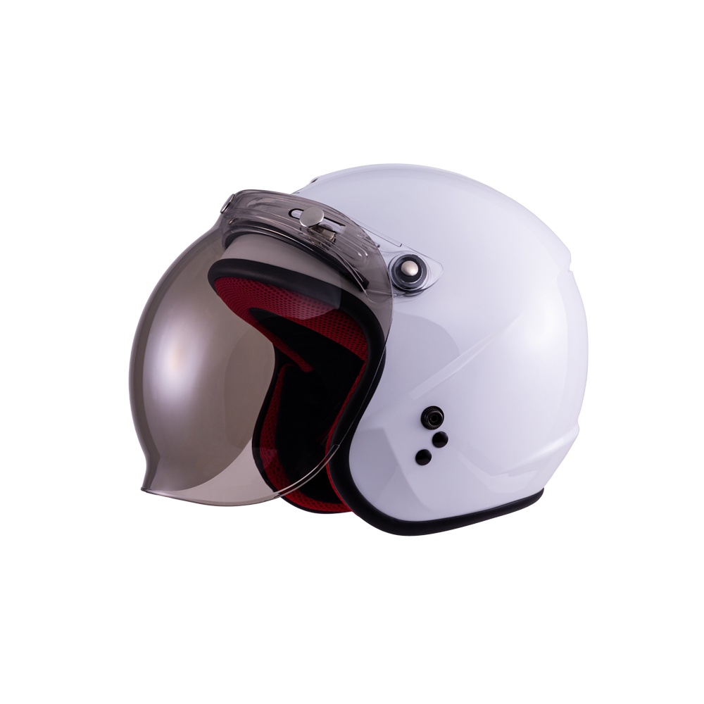 【SOL Helmets】SO-9K兒童開放式安全帽 (素色_白) ｜ SOL安全帽官方商城
