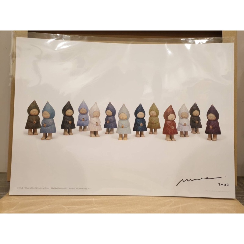 絶版　800部限定　現代アート　中村萌　公式ポスター　Blue Forest 新品未開封 Blue Forest 中村萌 ポスター - メルカリ