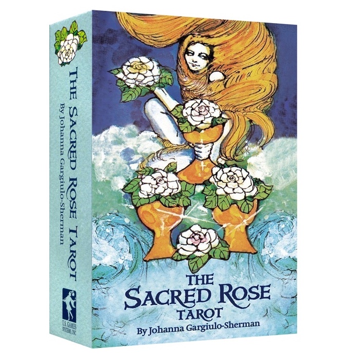 神聖玫瑰塔羅牌,贈中文翻譯｜The Sacred Rose Tarot【左西】