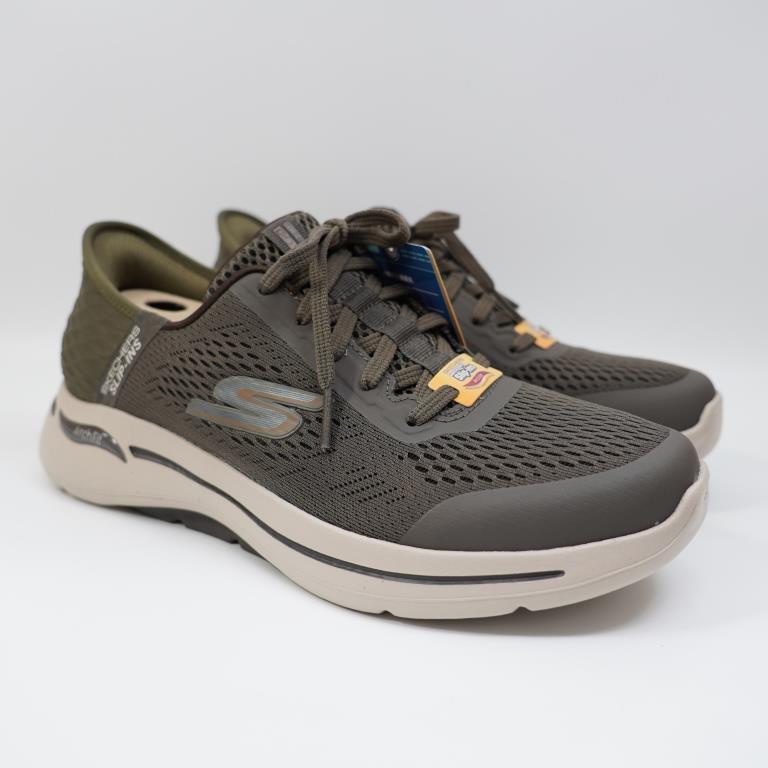 SKECHERS GO WALK ARCH FIT 男生款 運動鞋 216258TPE 足弓支撐 順滑科技 懶人鞋