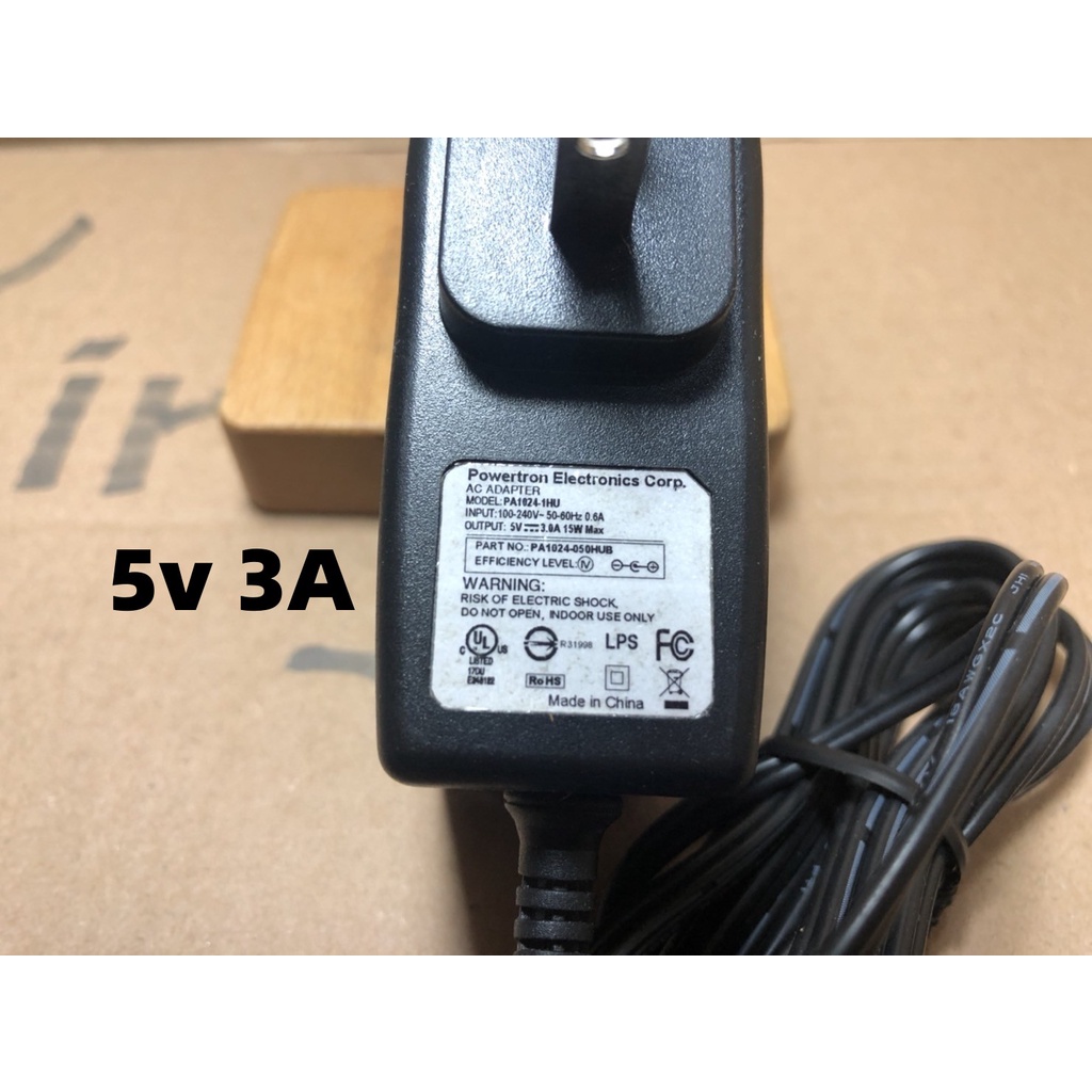 變壓器 DC 5V 3A 內徑2.1 外徑5.5 電子 AC100-240V 電源供應器 電壓轉換器（現貨）