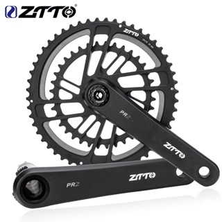 Ztto 公路自行車曲柄組 2x11 2x12 2x10 曲柄組高性能鍛造鋁製 170mm 臂 50-34T 52-36