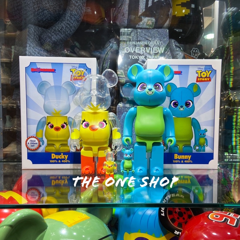 TheOneShop BE@RBRICK TOY STORY 4 Ducky Bunny 鴨霸 兔子 鴨子 玩具總動員