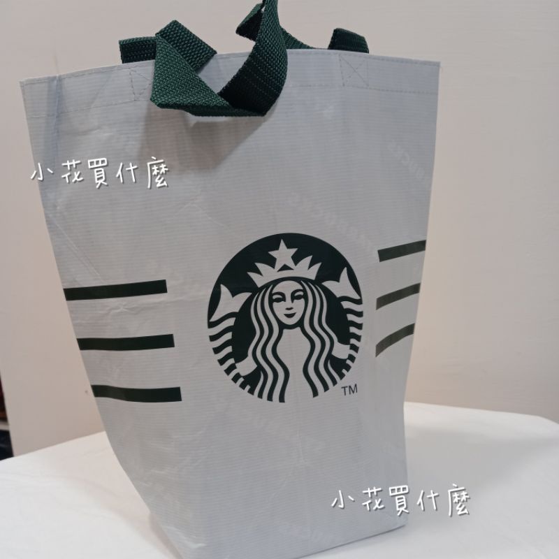 小花買什麼【現貨】韓國星巴克 星巴克提袋 韓國星巴克提袋 環保袋 環保購物袋