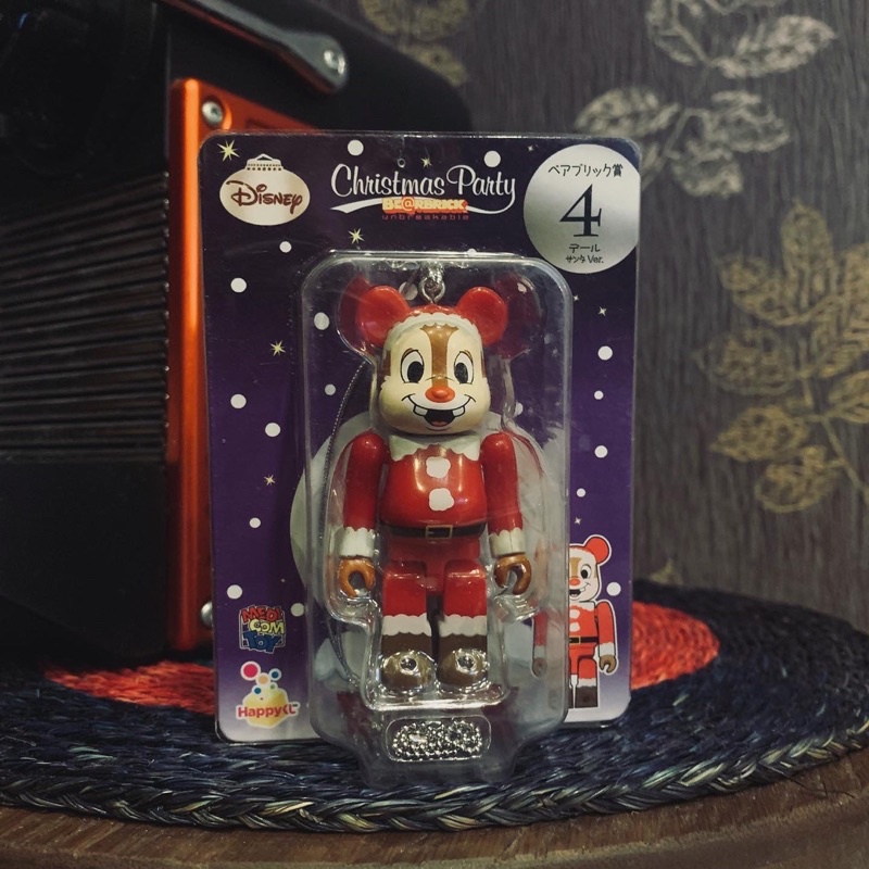 MEDICOM TOY x Disney  Be@rbrick 蒂蒂 聖誕版本 100%｜奇奇蒂蒂 /bearbrick