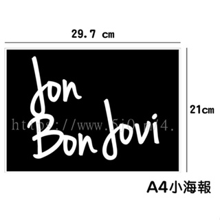 瓊 邦喬飛 Jon Bon Jovi 海報 / 海報訂製