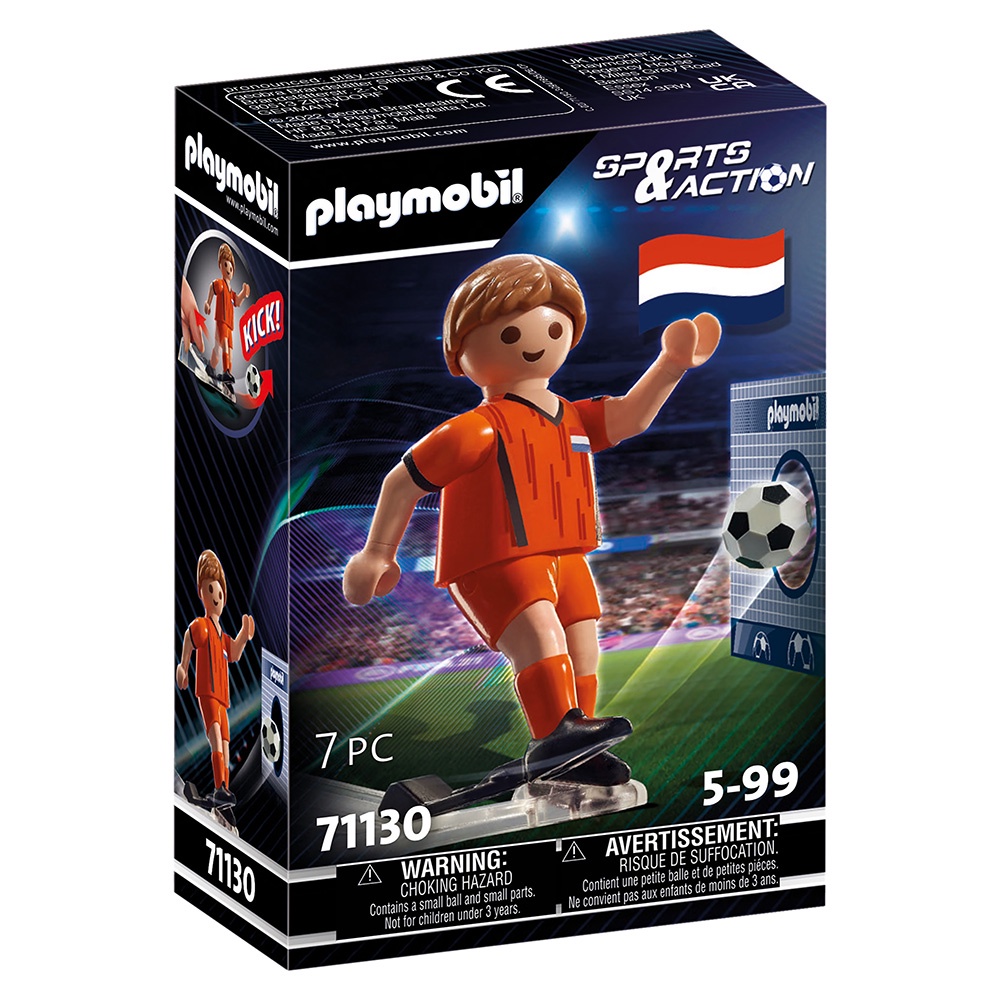 playmobil 摩比人積木 世界盃足球 荷蘭 PM71130