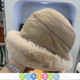 【YIYI】加厚毛毛東北帽女防寒漁夫帽女冬季護耳包頭蒙古帽子保暖加絨秋冬 棉帽 保暖帽 包頭帽 針織帽 防寒帽