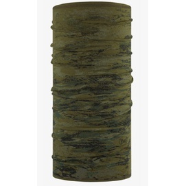 西班牙 BUFF 舒適印花 125 gsm美麗諾羊毛頭巾-迷彩橄綠