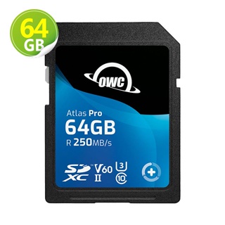 OWC Atlas Pro 記憶卡 SDXC UHS-II V60-64G/128G/256G/512G/1TB
