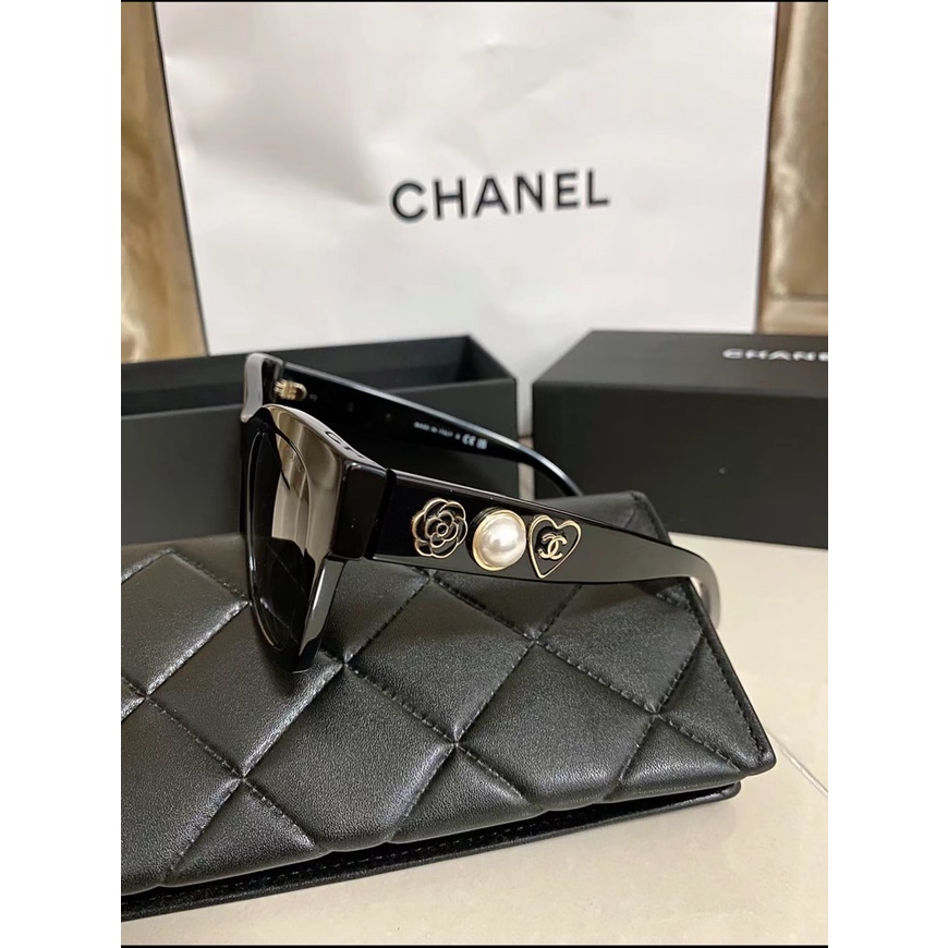 【現貨】麗睛眼鏡Chanel【可刷卡分期】香奈兒CH5478 小香太陽眼鏡 小香春夏新品 香奈兒熱賣款 小香眼鏡 山茶花