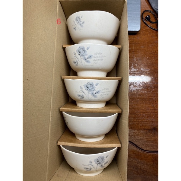 瓷工坊陶瓷碗（五入組）