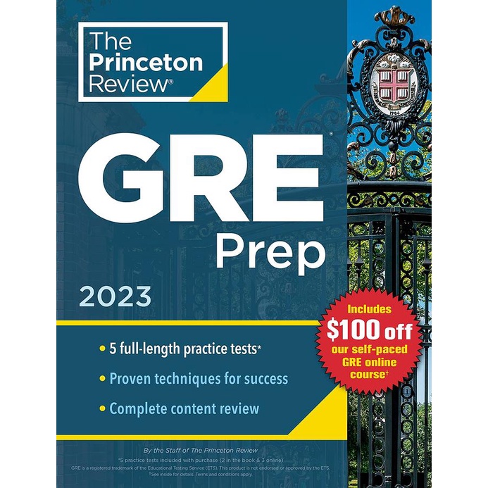 The Princeton Review GRE Prep 2023 eslite誠品