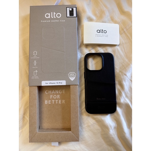 Alto 質感皮革 手機保護套 保護殼 iphone14 pro 全新