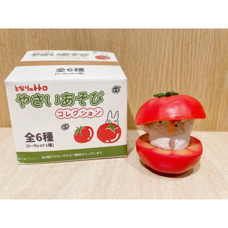 橡子共和國 小龍貓蔬果公仔 番茄款 盒玩 盲盒  豆豆龍 蔬菜箱
