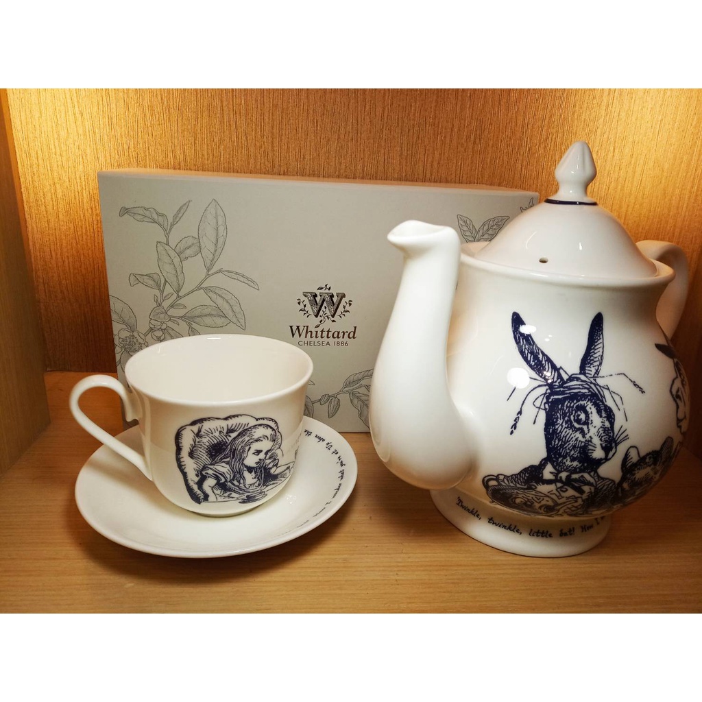 英國百年茶品牌Whittard  愛麗絲仙境系列茶具組