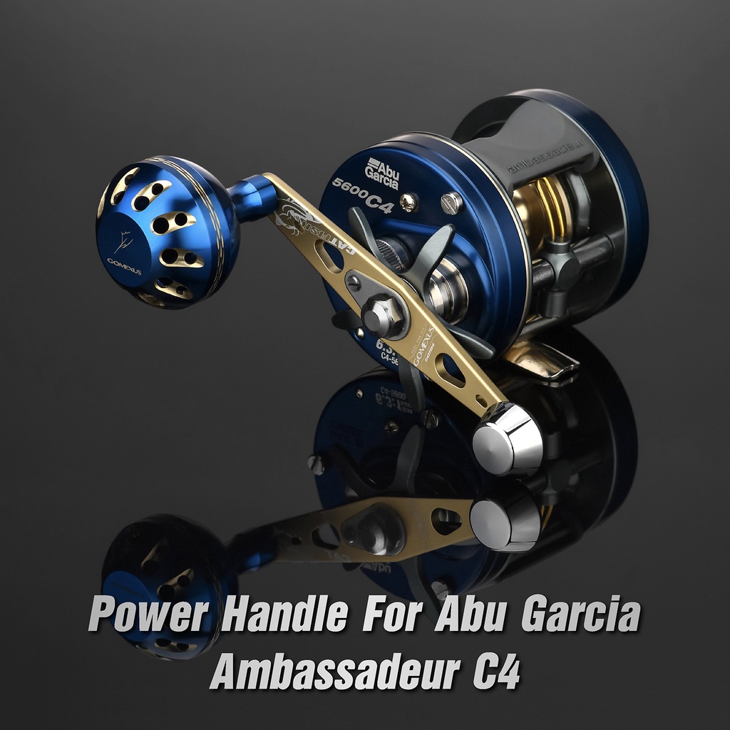 Gomexus 鯰魚專用搖臂適用於 Abu Garcia Ambassadeur C3 C4 SX S 釣魚捲線器