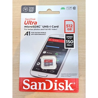 現貨開發票 新款150MB/s SanDisk Ultra microSD 512GB 1TB TF 記憶卡