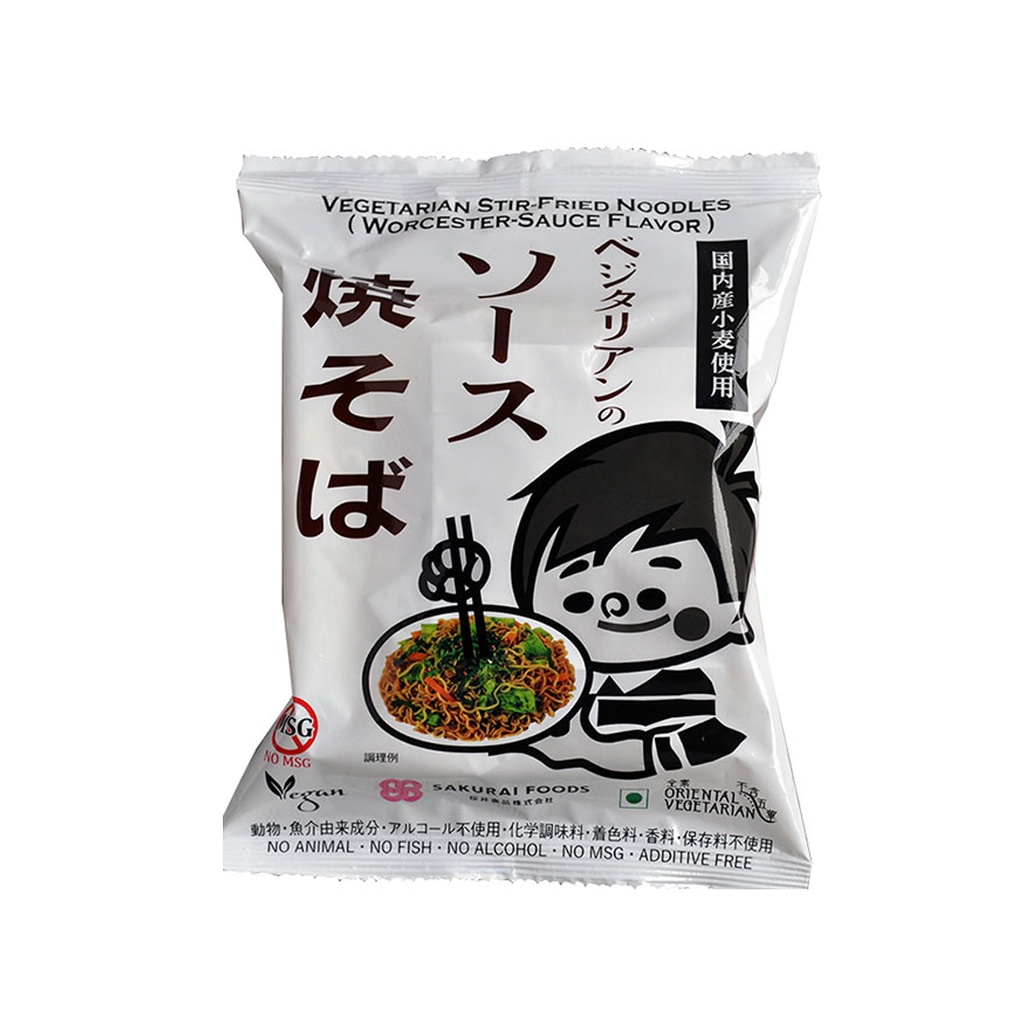 【現貨】櫻井 日式炒麵118g (全素) 日本素食 素食泡麵