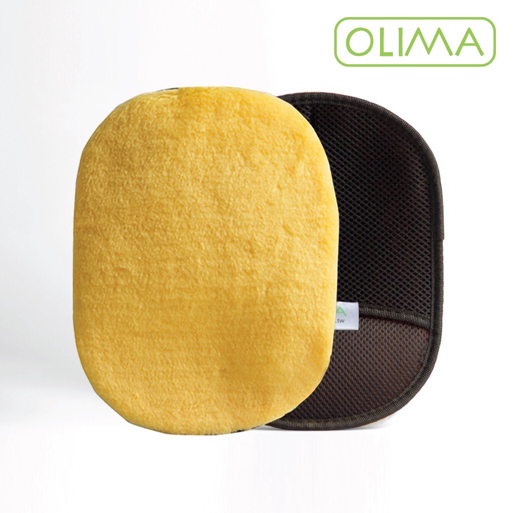 OLIMA 單面羊毛洗車手套  毛面比正常加厚 背面網孔 取代洗車海棉