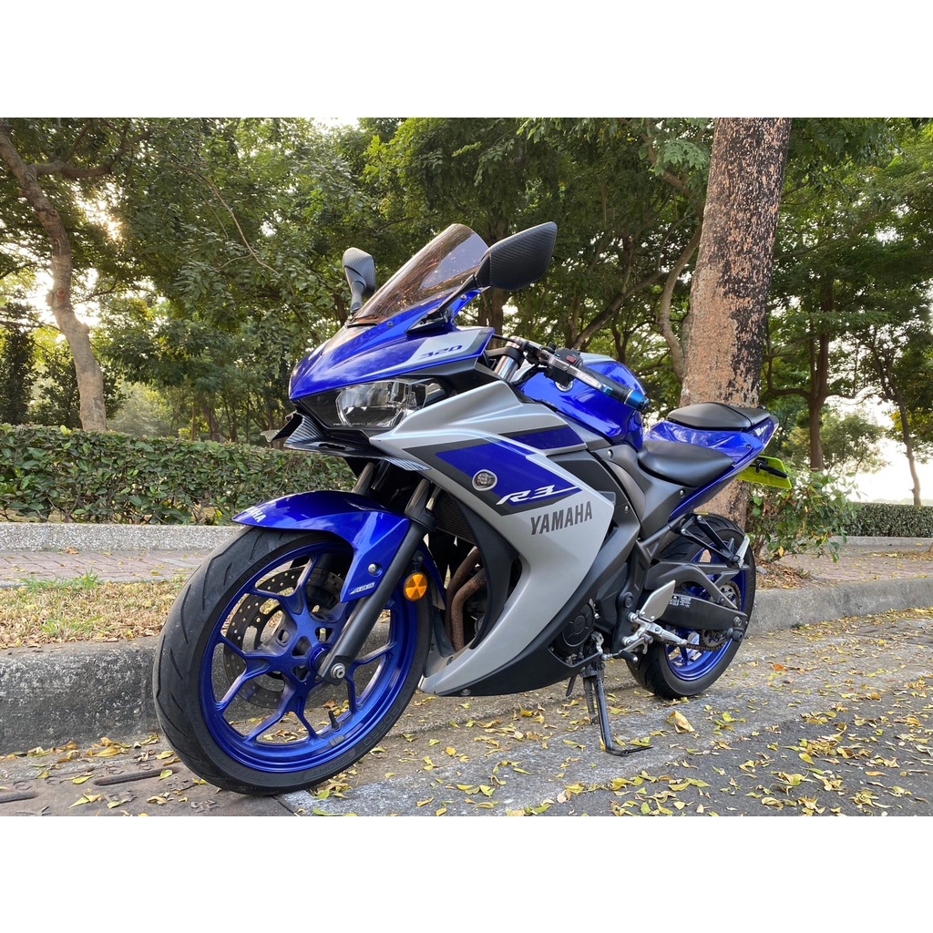 YAMAHA YZF-R3 ABS二手檔車中古車配合全額.超額.學生貸款強力過件白牌黃牌紅牌仿賽街車大型重機滿18即可辦