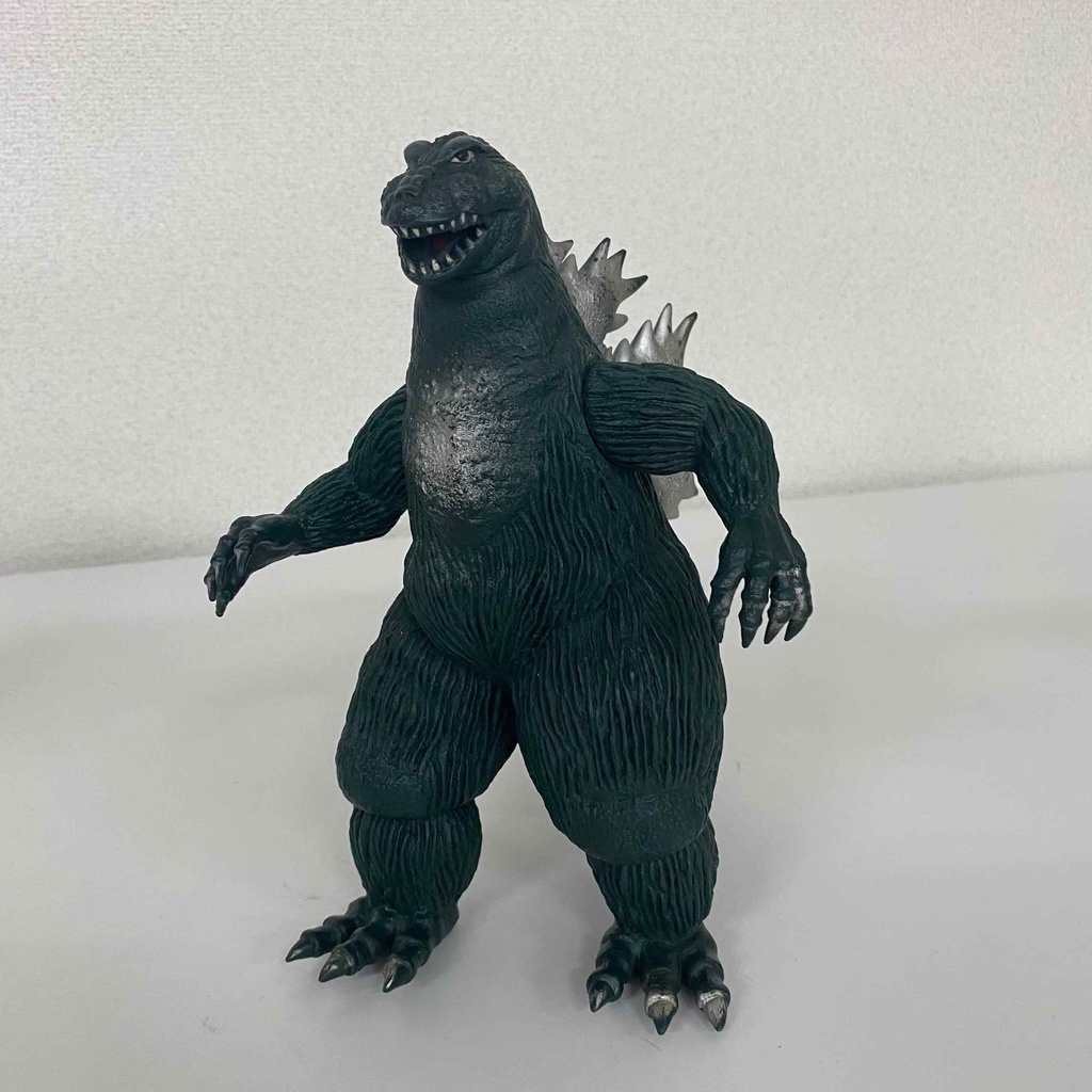 【玩具王國】✨《哥吉拉Godzilla》｜哥吉拉Godzilla ① 深綠 東寶・東寶映像 萬代 日本製 1983