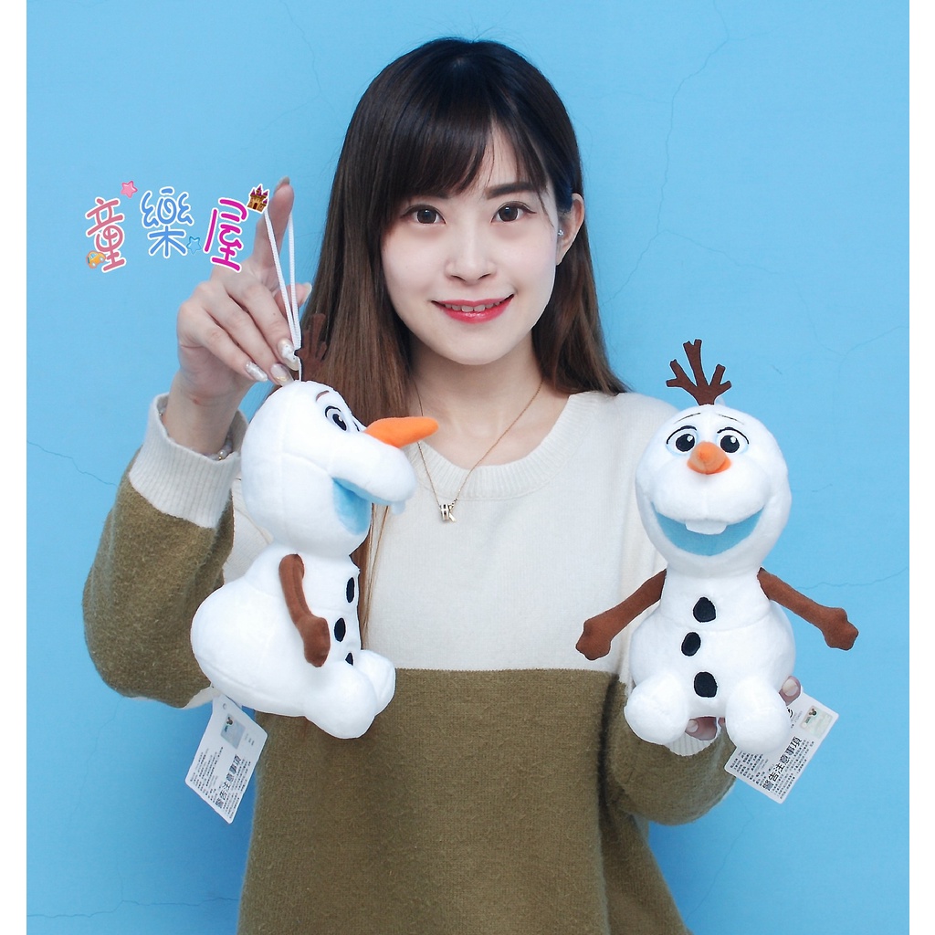 正版雪寶娃娃 艾莎玩偶 6吋 冰雪奇緣 正版迪士尼 艾莎娃娃 FROZEN Olaf 雪寶吊飾 Q版雪寶娃娃 生日禮物