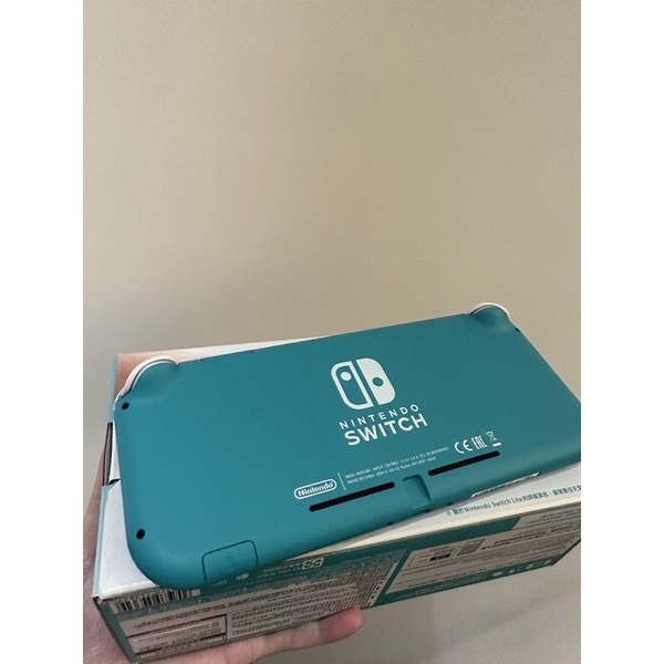 Switch Lite 藍綠色 僅拆封 二手 主機 Nintendo任天堂