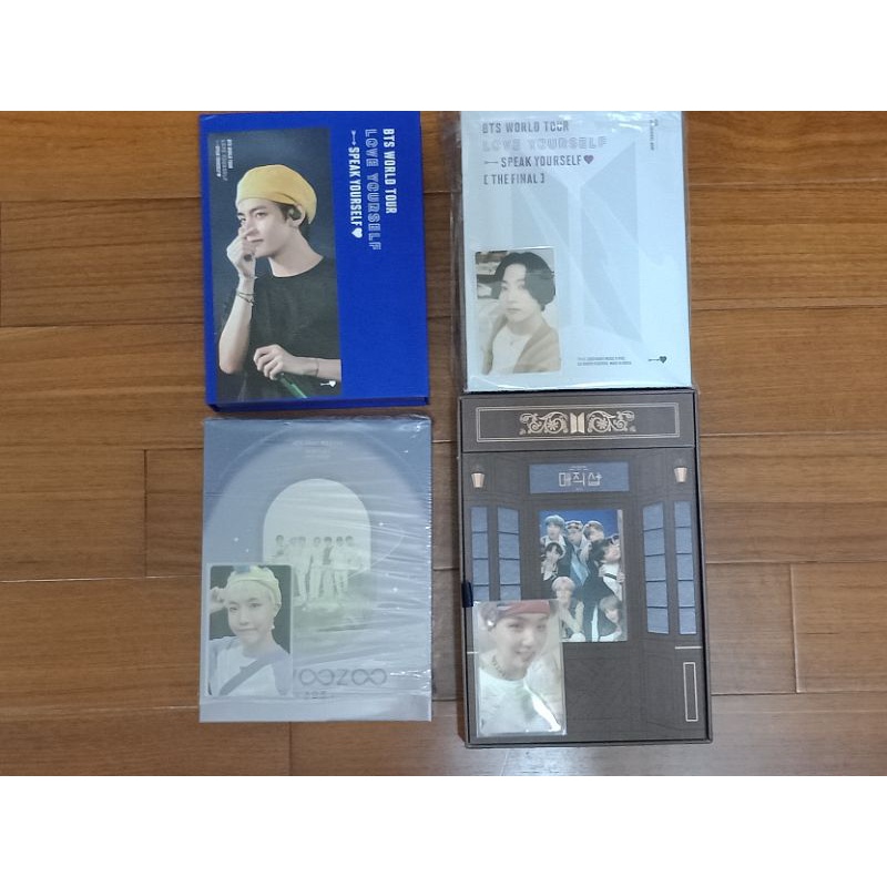 BTS防彈少年團 DVD整組 SY倫敦/SY終場/小宇宙/五期 泰亨 柾國 玧其 號錫 小卡 書籤