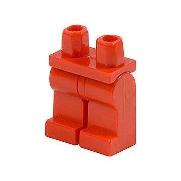 【樂高大補帖】LEGO 樂高 紅色 素色 腳部 腿部【73200/970c00/80107/80105/21322】