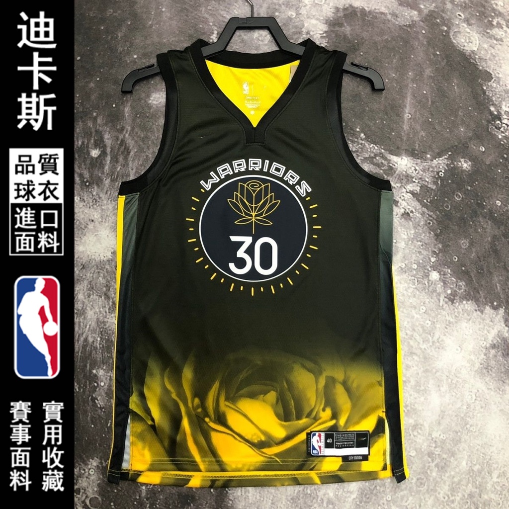 NBA 23賽季新款 金州勇士球衣 城市版玫瑰球衣 30號 Curry球衣 11號 湯普森 23號 籃球服 籃球衣 背心