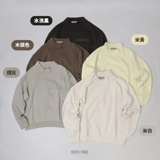 FOG Fear Of God Essentials MOCKNECK 小高領 衛衣 刷毛【192SU222230F】
