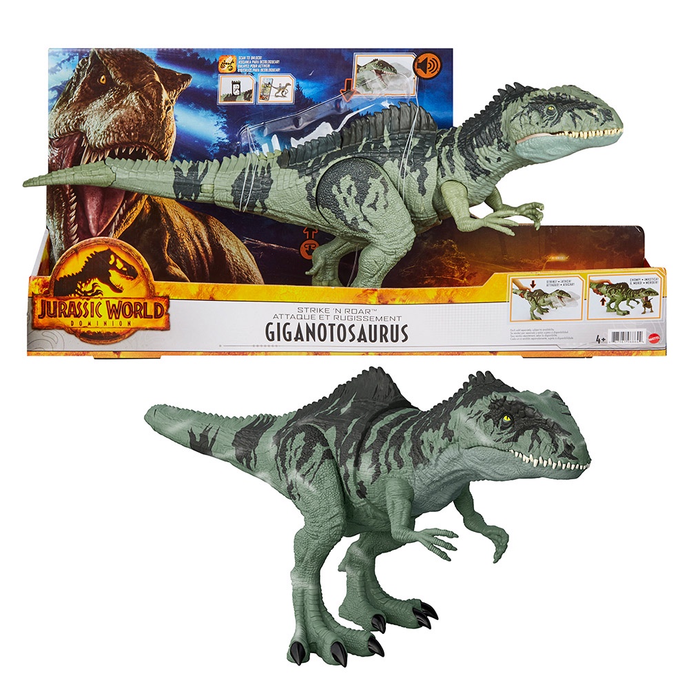 侏羅紀世界-巨型攻擊恐龍 南方巨獸龍 侏儸紀 恐龍玩具 正版 美泰兒 JURASSIC WORLD