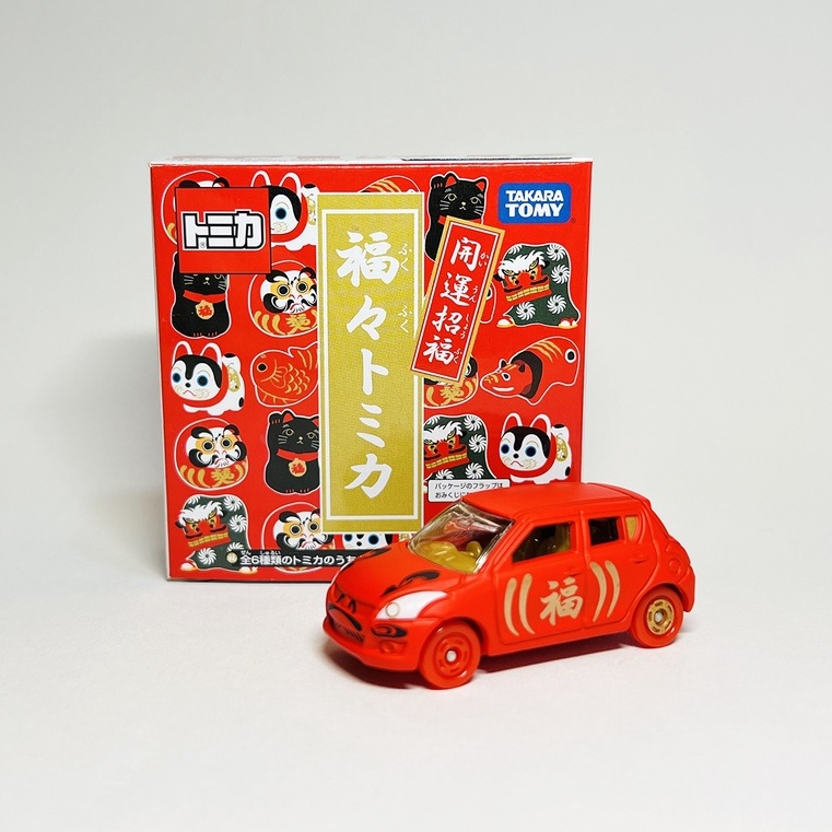 【現貨】TOMICA 多美小汽車 2014《開運招福》福車 福達磨 NO.36-7 SUZUKI SWIFT 絕版