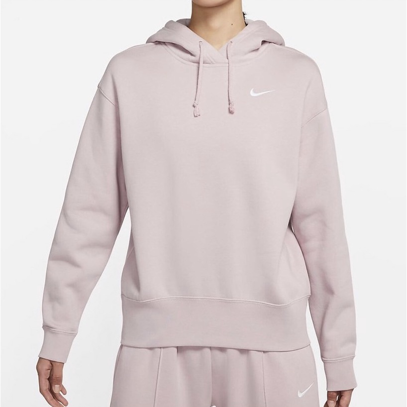 NIKE SWOOSH hoodie 帽T 芋頭紫 淡粉色