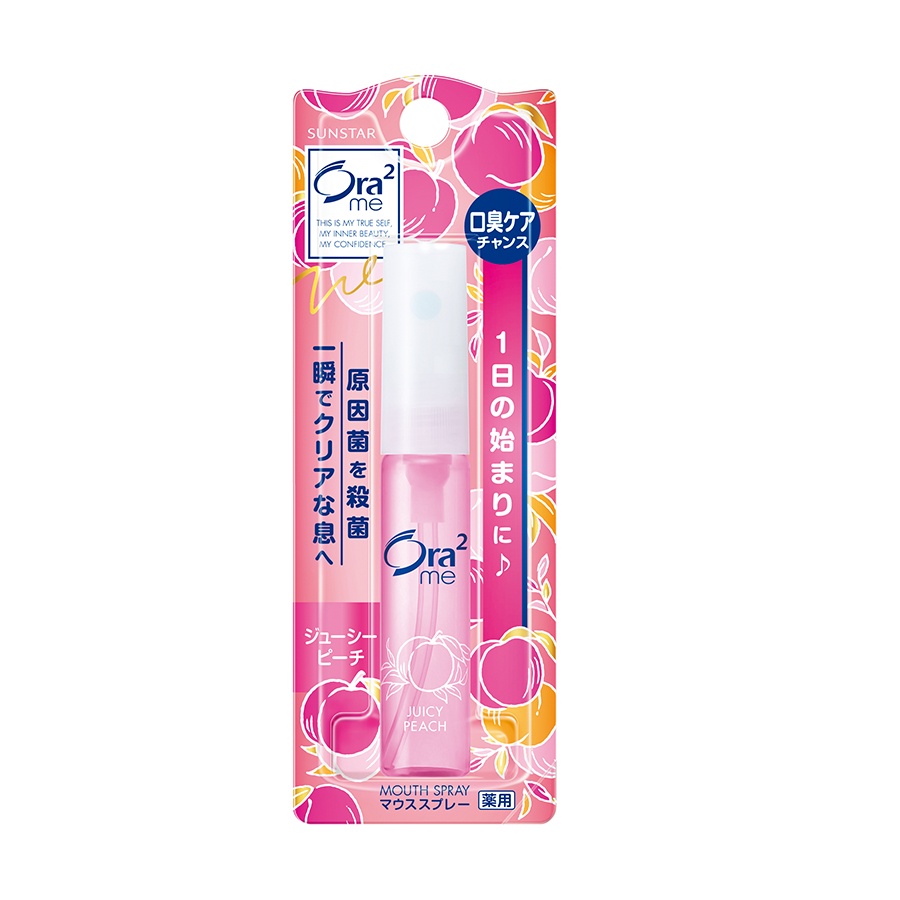 Ora2 me愛樂齒淨澈氣息口香噴劑6ml-香甜蜜桃